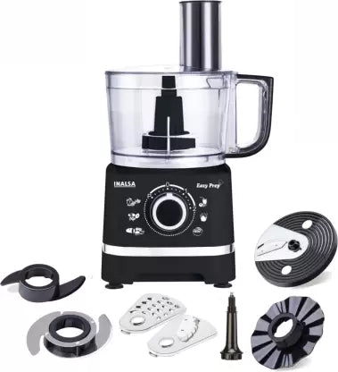 Inalsa Easy Prep_ 800 W Food Processor (Black) Inalsa Easy Prep_ 800 W Food Processor (Black)